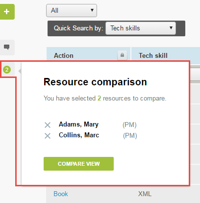 Resource Compare View Preview