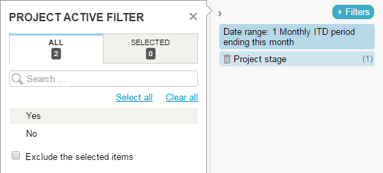 New Filtersand Subtotals In Tabular And Summary Reports
