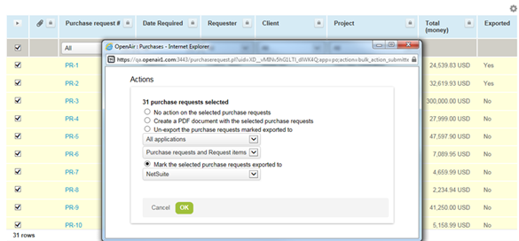 Purchase Requisitions Workflow
