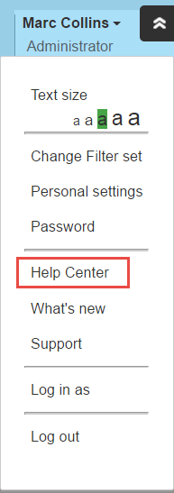 New Help Center